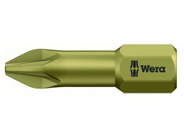 Wera Phillips PH1 1 851 Torsion  Extra Hard Screwdriver Bits 25 mm Pack 10 £11.69